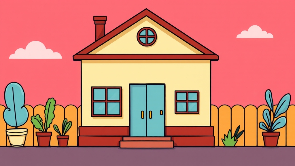 주택담보대출, 얼마나 줄어드나? (cartoon 스타일)