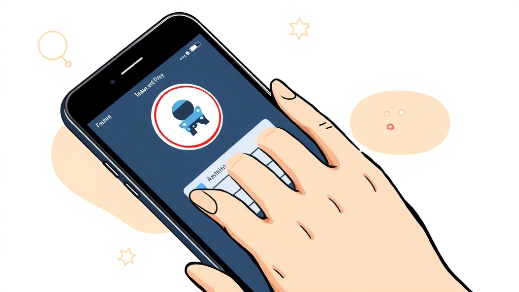 간편해진 벌점 조회 방법 (illustration 스타일)