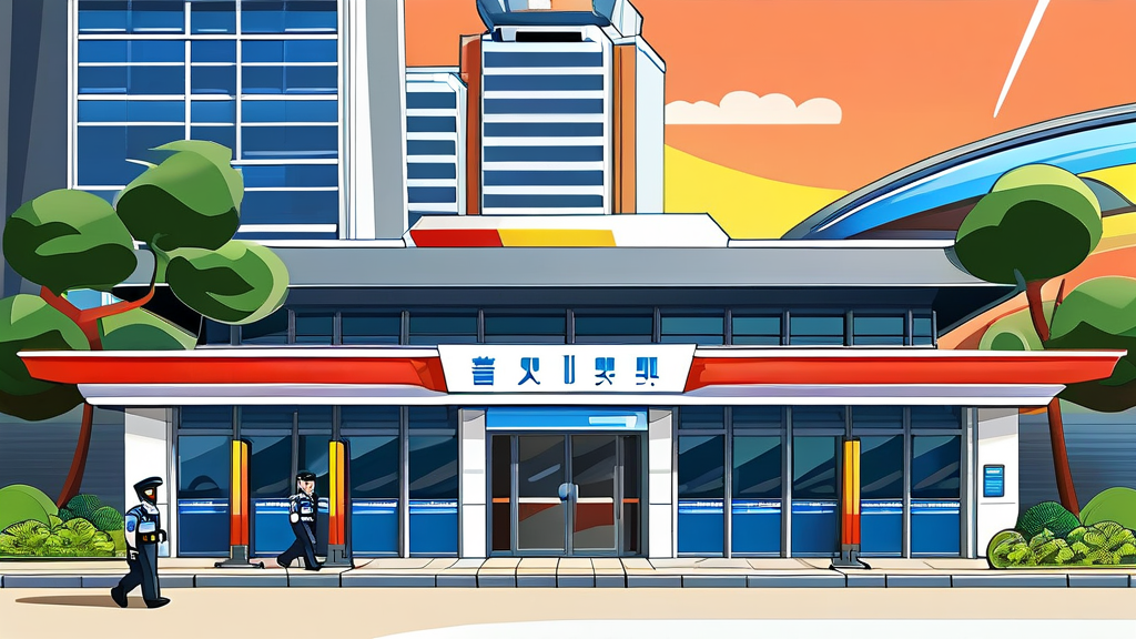 부산 강서경찰서 자주 묻는 질문 (FAQ) (cartoon 스타일)