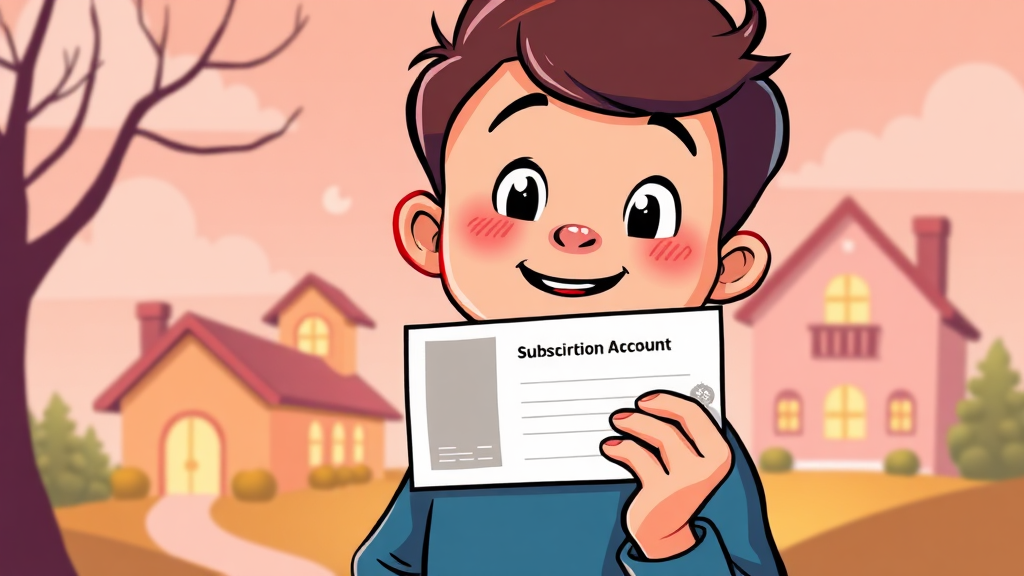 청년 주택드림 청약통장, 누가 가입할 수 있나요? (가입 조건 완벽 분석) (cartoon 스타일)