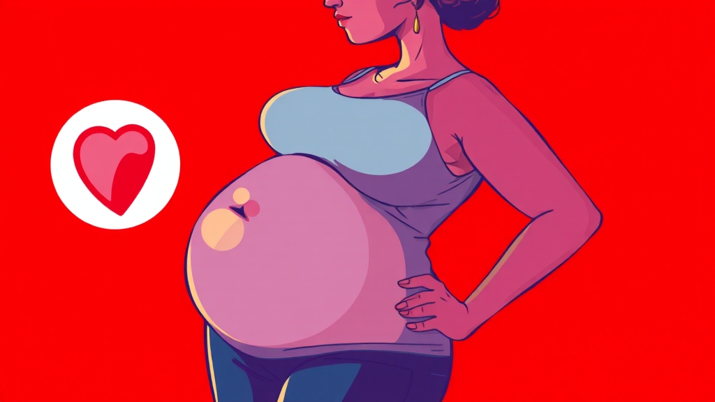 갱년기와 아랫배 살, 관계는? (cartoon 스타일)