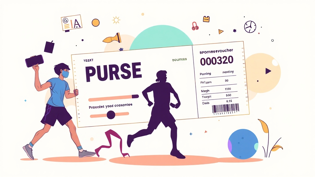 이용권 사용 방법 및 유의사항 (illustration 스타일)