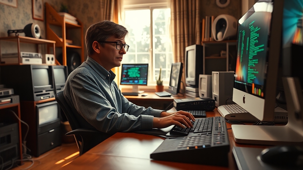 집중력과 자기 계발 (realistic 스타일)