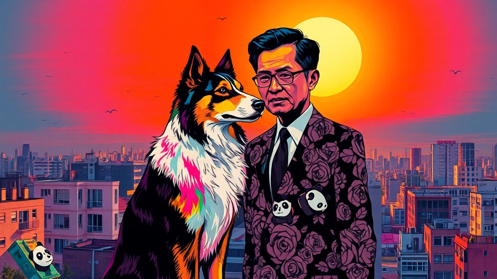 서울시 반려동물 장례 지원 정책 (popart 스타일)