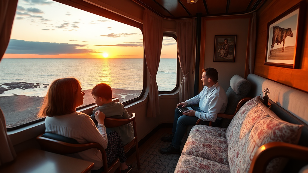 특별한 기차 여행 (realistic 스타일)