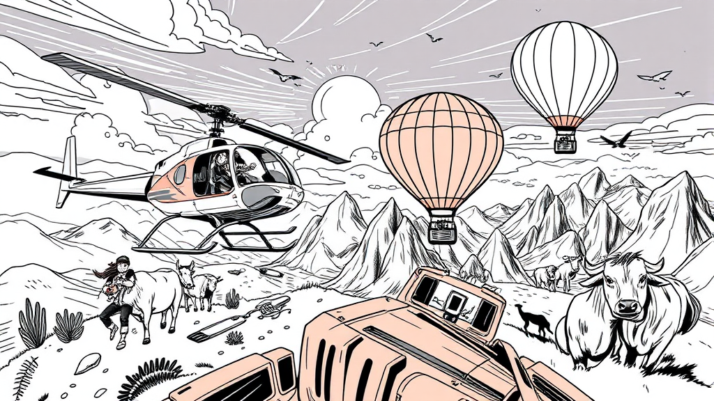 프로그램의 특별한 재미와 도전 과제 (illustration 스타일)