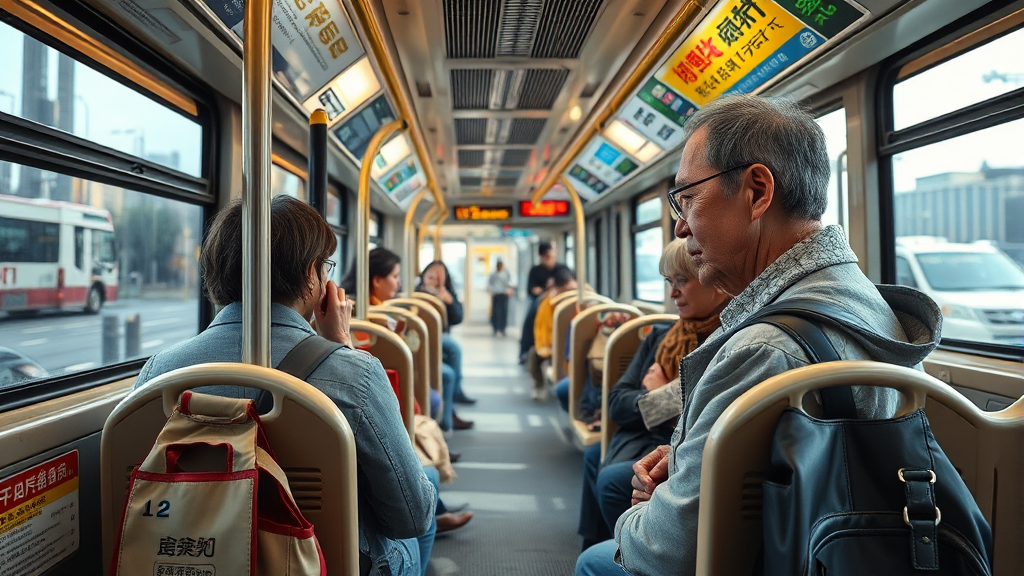 기후동행카드, 어르신 요금 체계와 혜택 분석 (realistic 스타일)