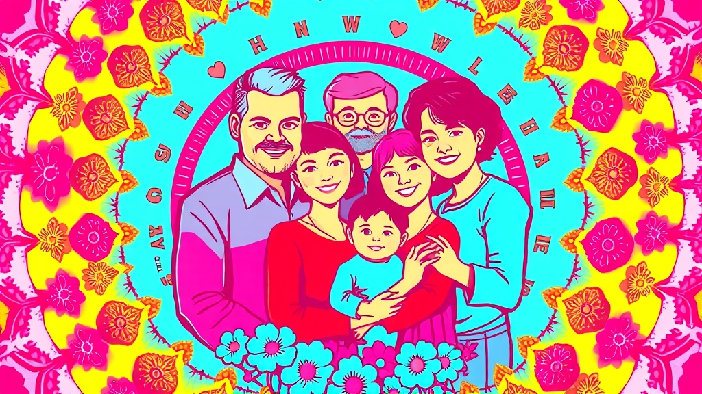 놓치면 후회! 우체국 복지 핵심 혜택 (popart 스타일)