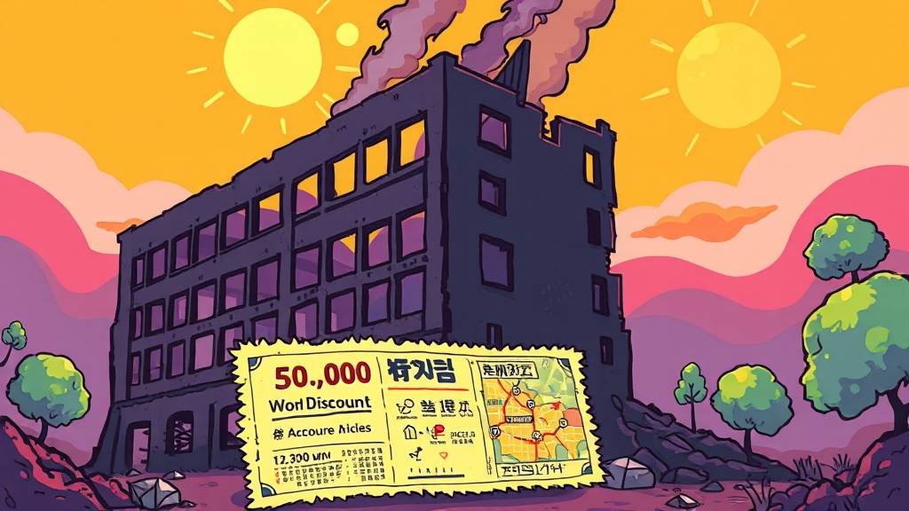 특별 할인 (재난 지역) (cartoon 스타일)