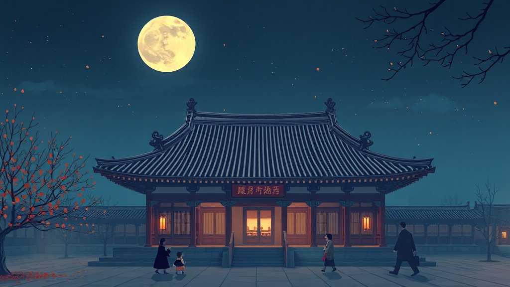 창경궁 야연 개요 (illustration 스타일)