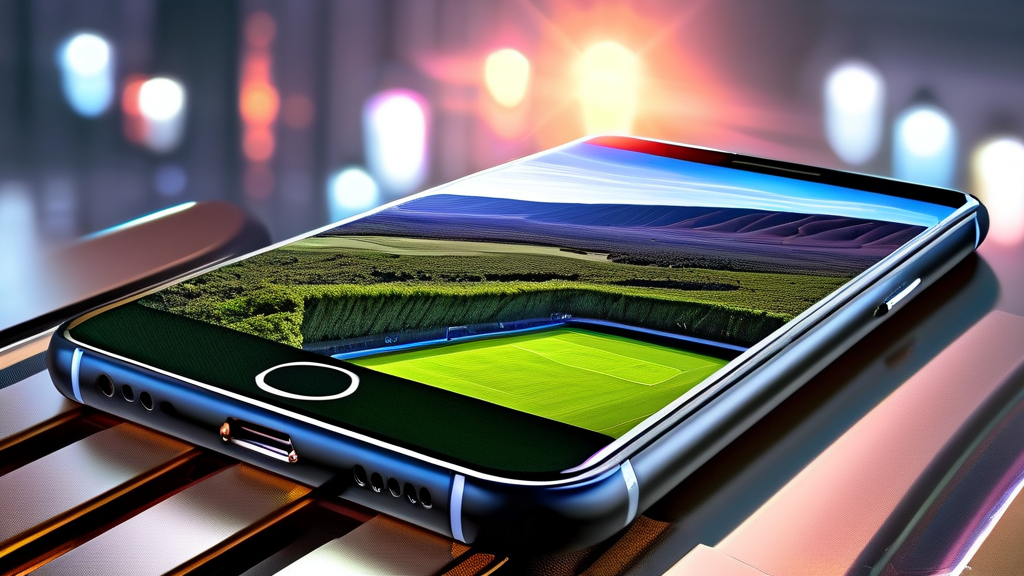 모바일 신분증 보안 기술과 분실 시 대처법 (realistic 스타일)