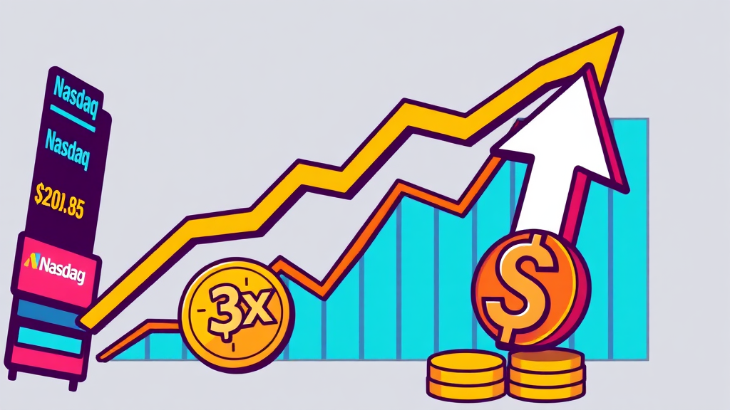 다양한 나스닥 투자 전략 (cartoon 스타일)