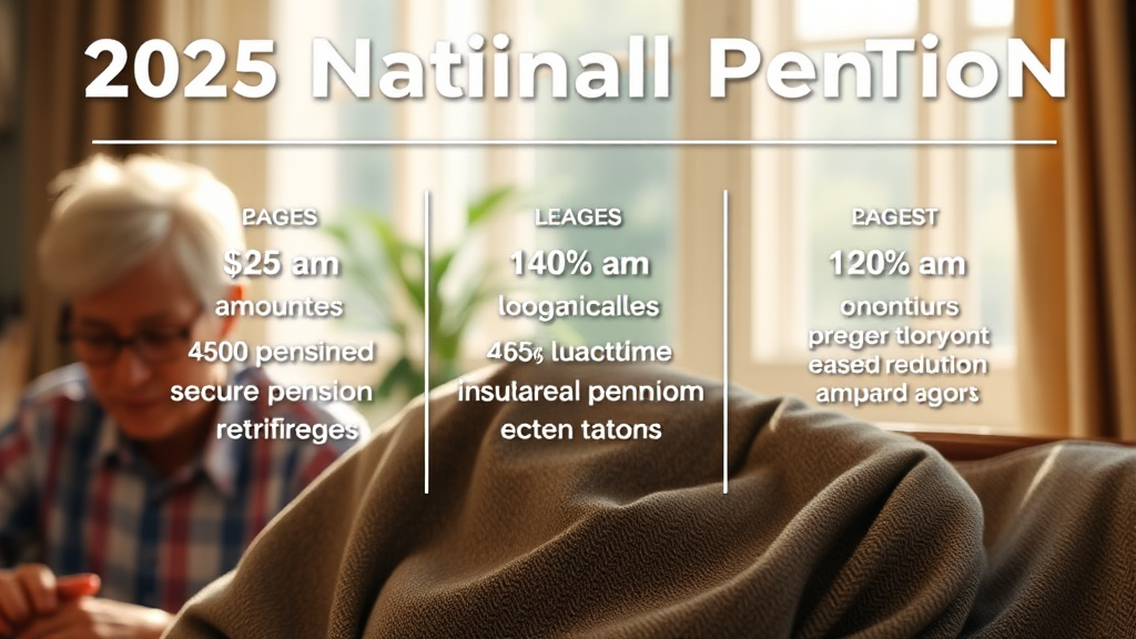 2025년 국민연금 제도 변화, 놓치지 말아야 할 핵심 (realistic 스타일)