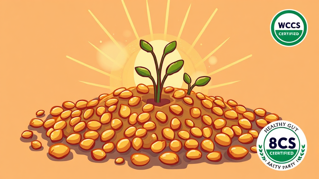 현명한 카무트 효소 선택 기준 (cartoon 스타일)