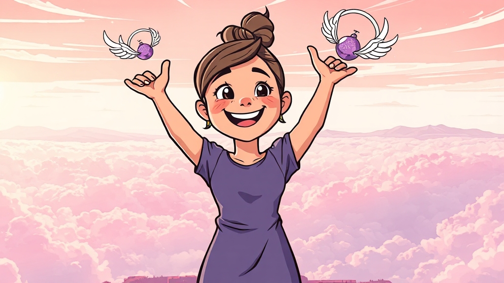 빚 청산, 왜 중요할까요? (cartoon 스타일)