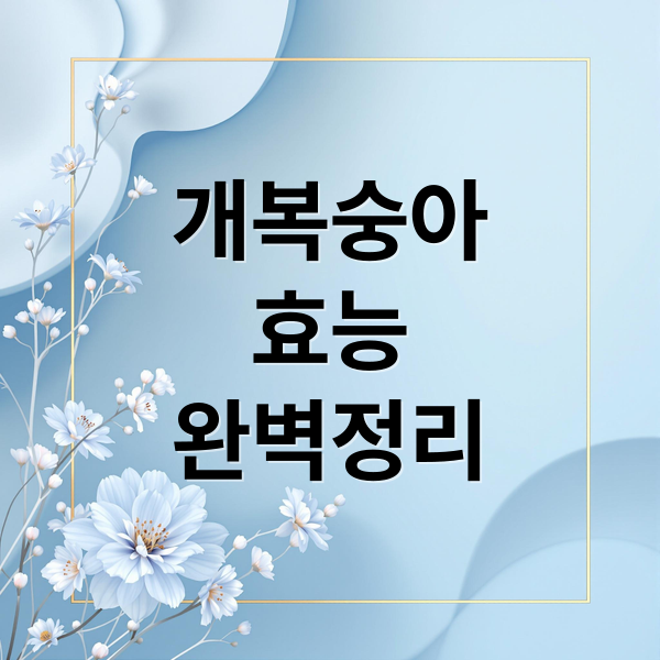 개복숭아
효능
완벽정리 (개복숭아 효능 부작용 수확시기)
