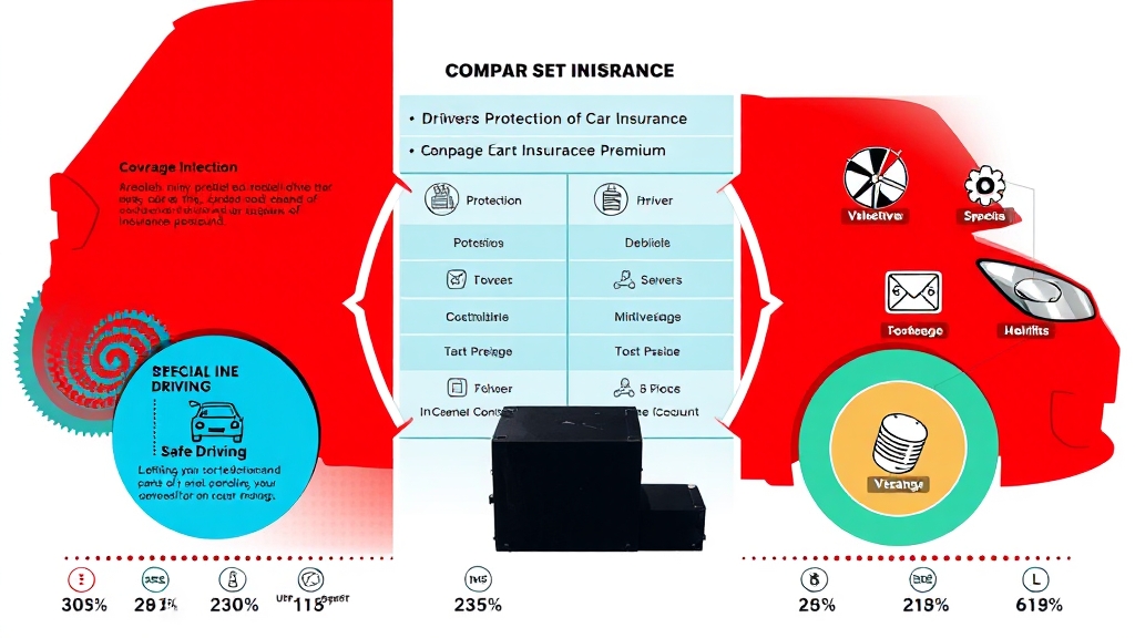 보험료 비교, 핵심은 이것! (popart 스타일)