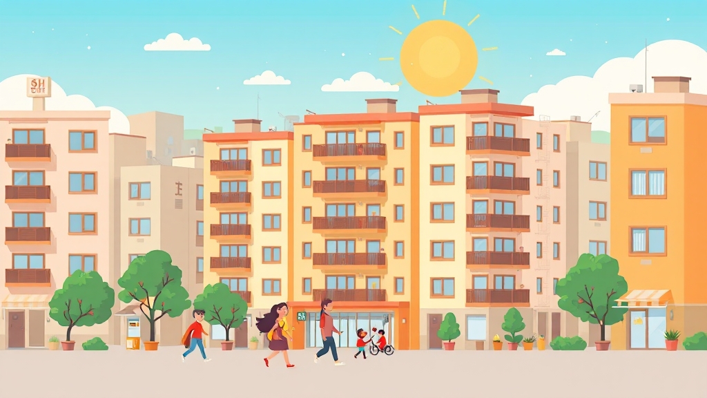 SH 청약, 어떤 유형이 있을까요? (cartoon 스타일)