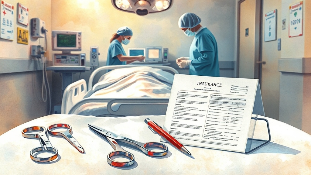 실비보험, 보장 범위는? (watercolor 스타일)