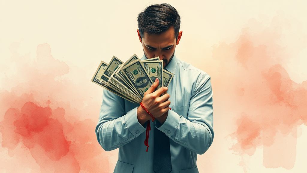 임금체불 처벌 강화 (watercolor 스타일)