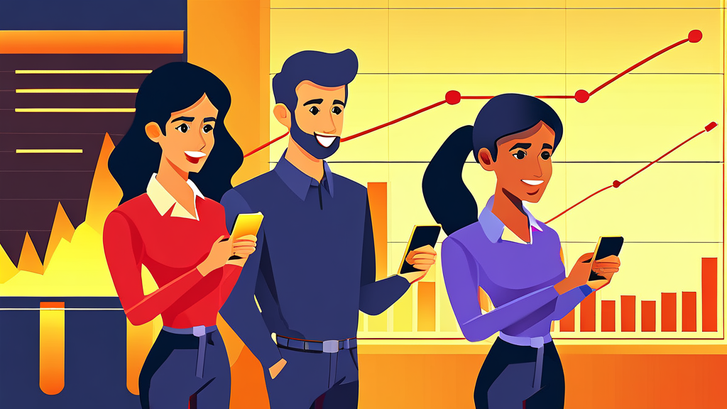 금 ETF: 금값 변동에 투자하는 똑똑한 방법 (illustration 스타일)