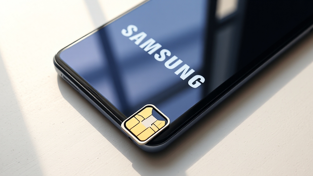 S23 유심 종류 및 호환성 (realistic 스타일)