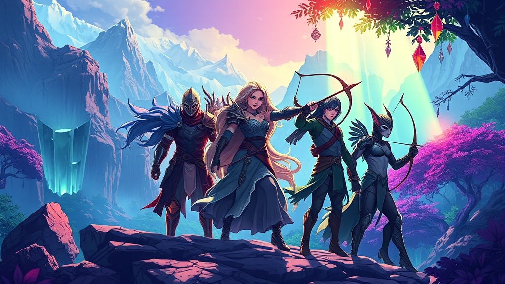 게임 특징은? (illustration 스타일)