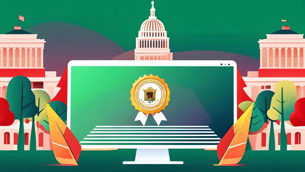 정부24 인감증명서 온라인 발급 절차 완벽 분석 (illustration 스타일)