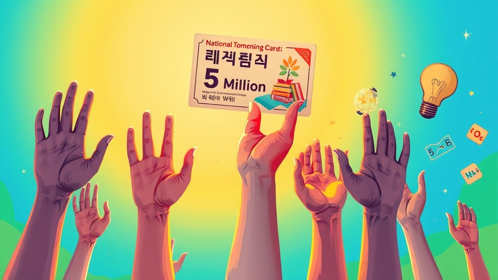 국민내일배움카드란? (illustration 스타일)