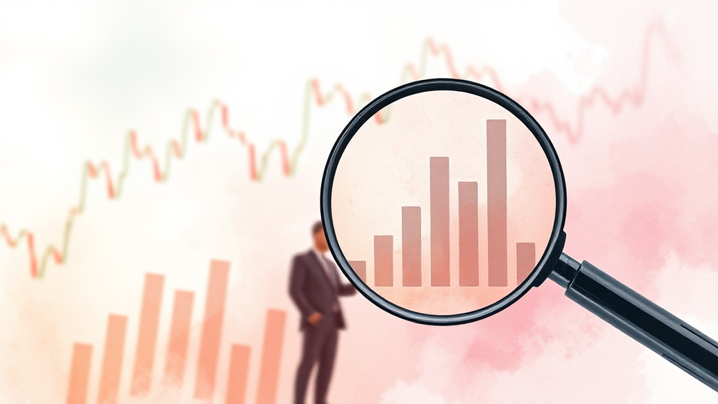 투자 리스크 요인 분석 (watercolor 스타일)