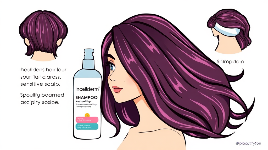 이런 분들께 인셀덤 샴푸를 추천해요! (cartoon 스타일)