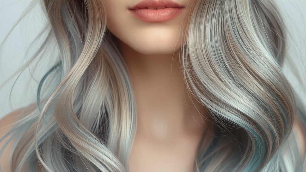 트리트먼트 사용 전후 비교 및 효과 (watercolor 스타일)