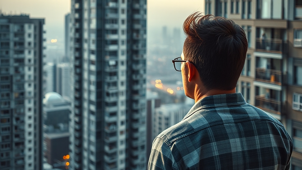 청약 시장의 현실 (realistic 스타일)