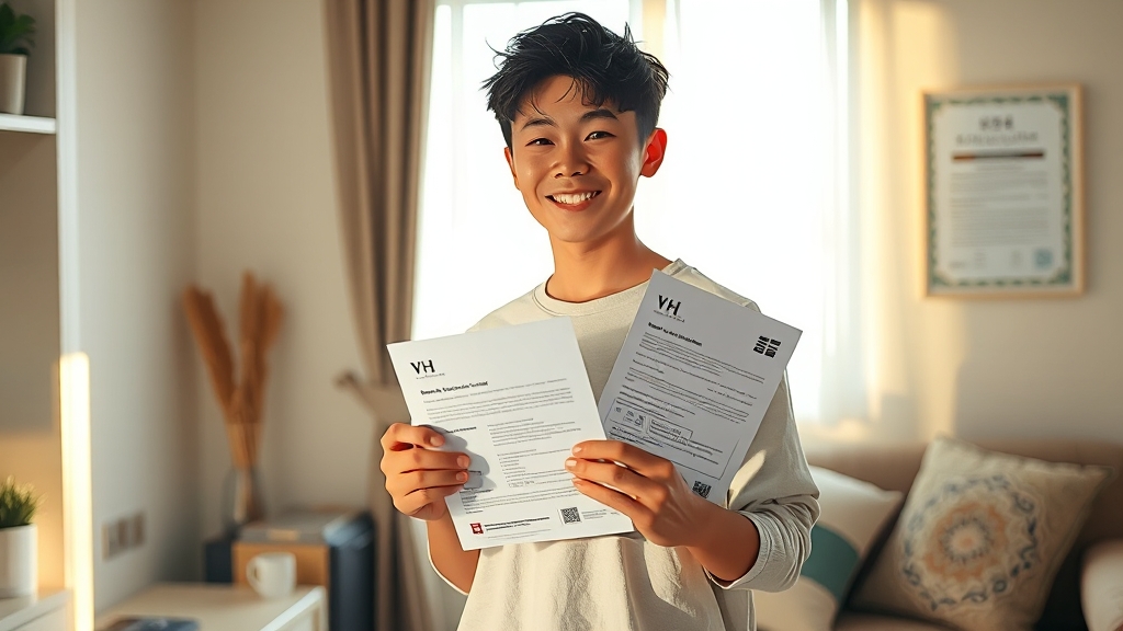 핵심 요약 및 신청 응원 (realistic 스타일)