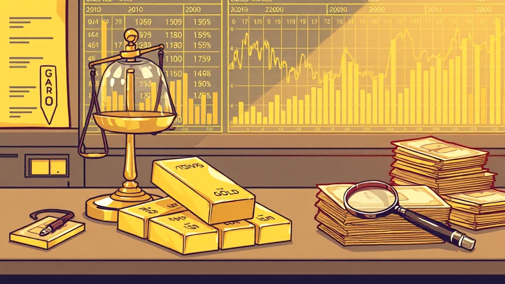 금 종류별 감정 및 시세 정보 (illustration 스타일)