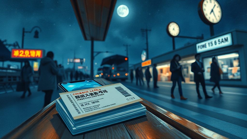 취소표 확보 전략 (watercolor 스타일)