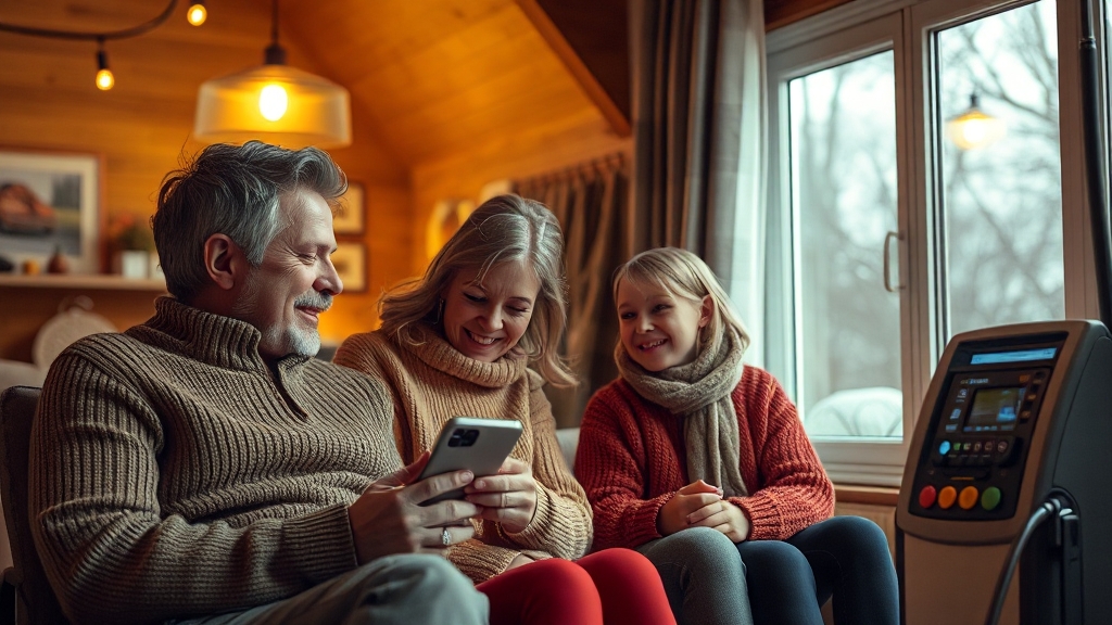 도시가스 요금 절약 꿀팁 (realistic 스타일)