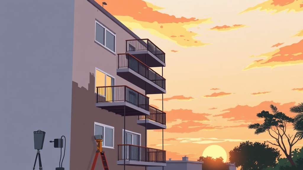 장기수선충당금이란? (illustration 스타일)