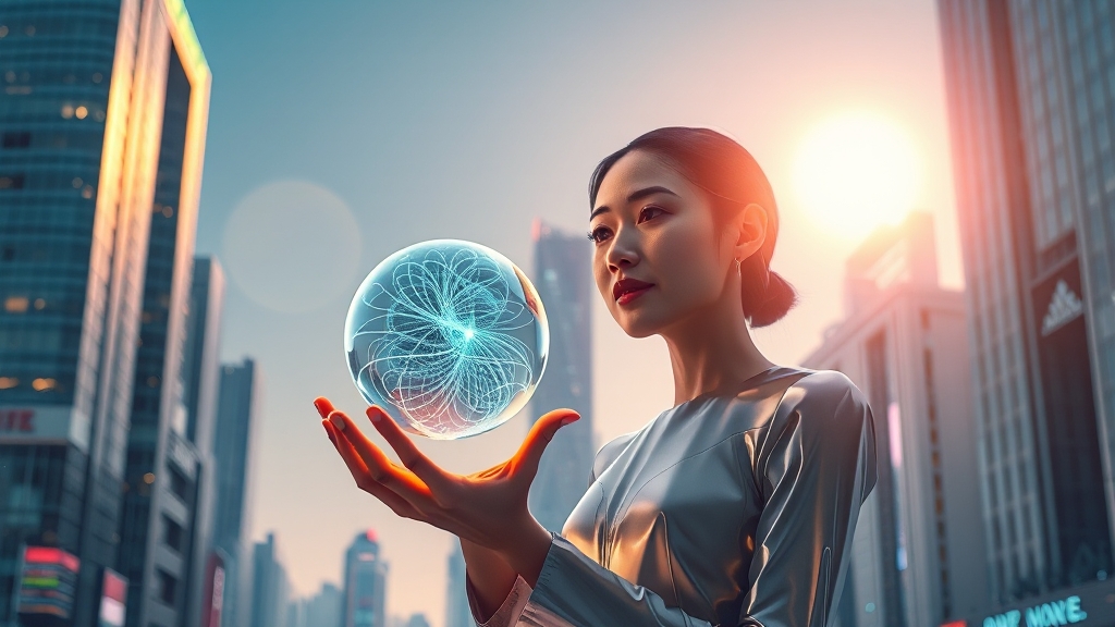 AI 특이점: 미래 전망과 과제 (realistic 스타일)