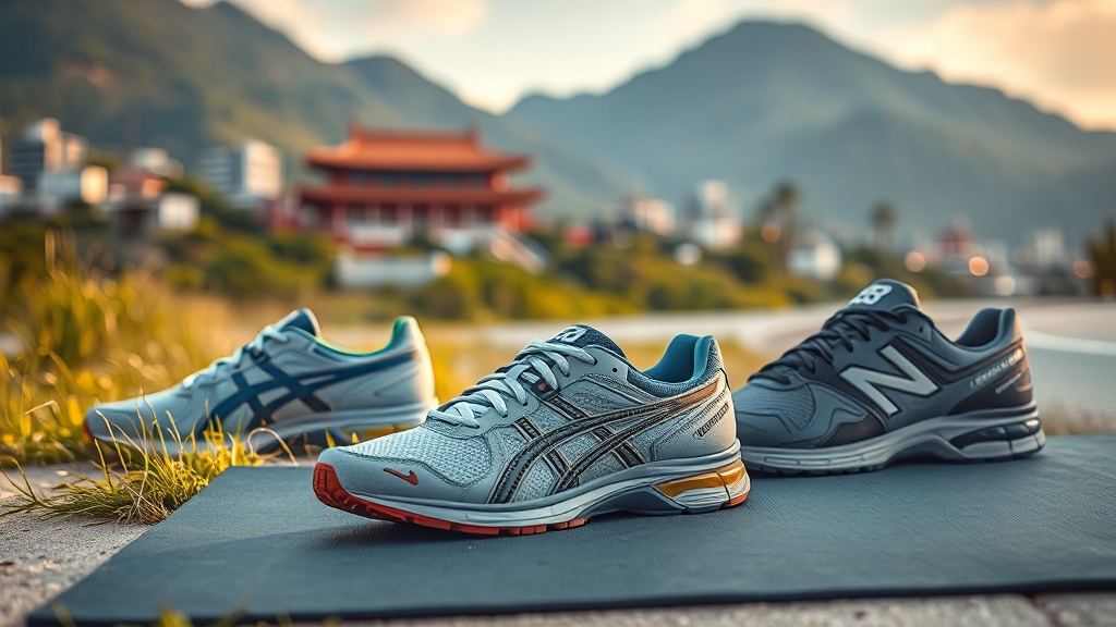 활동별 맞춤 운동화 추천 (realistic 스타일)