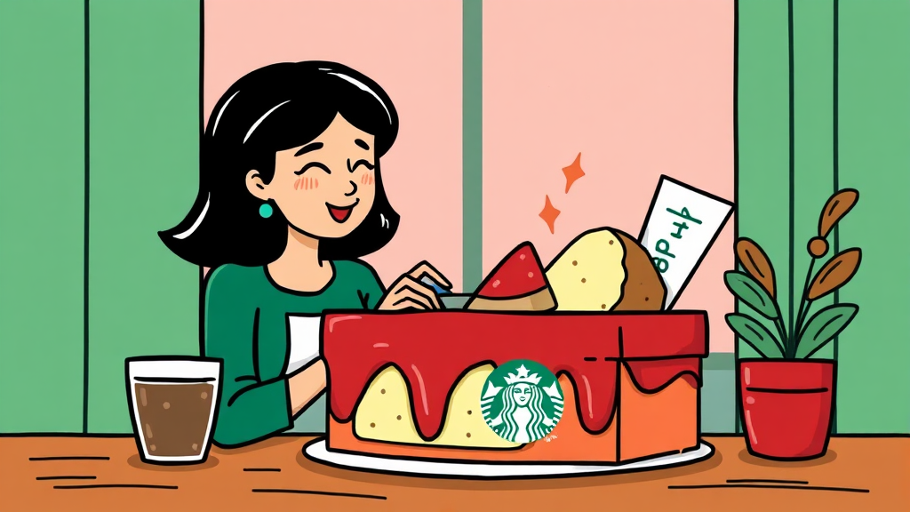 선물하기 좋은 메뉴 추천 BEST (cartoon 스타일)