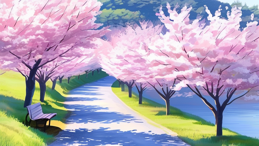 방문객을 위한 필수 정보: 주차, 교통, 편의시설 (watercolor 스타일)