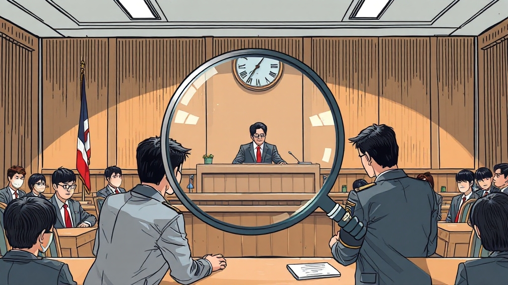 남경민 수사관 관련 의혹 심층 분석 (illustration 스타일)