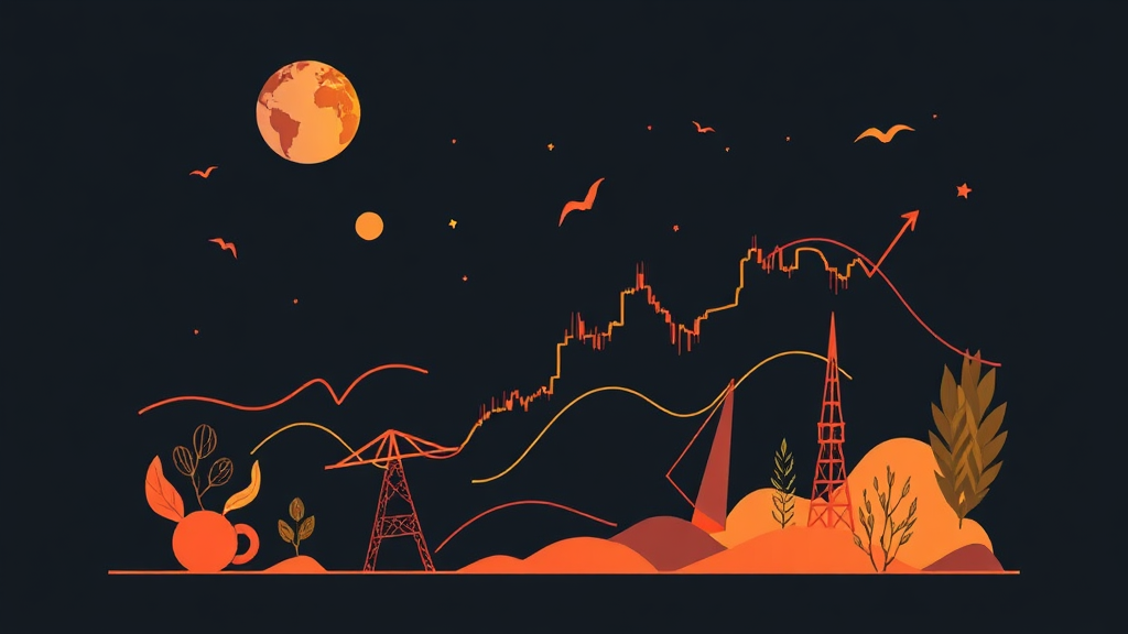 실전 감각을 키우는 해외 선물 거래 전략 (illustration 스타일)