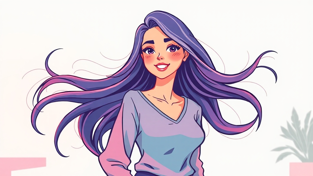 루킨스 헤어랩 사용 후기 및 평가 (cartoon 스타일)