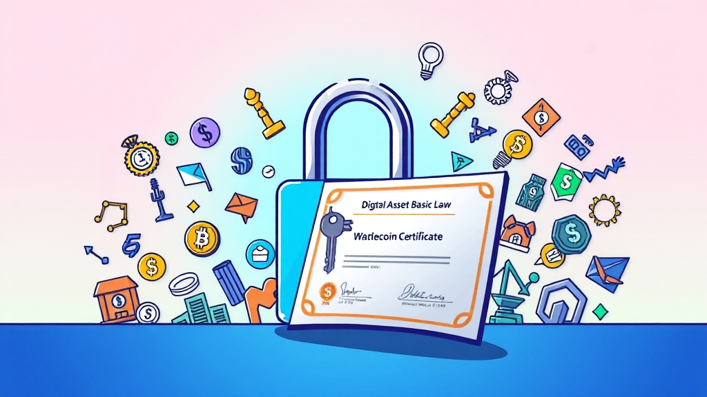 스테이블코인 시장 규제 동향과 정책 (cartoon 스타일)