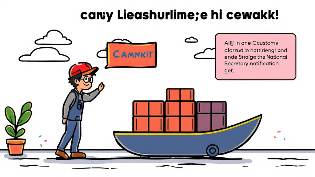 이것만은 꼭! 유의사항 (cartoon 스타일)