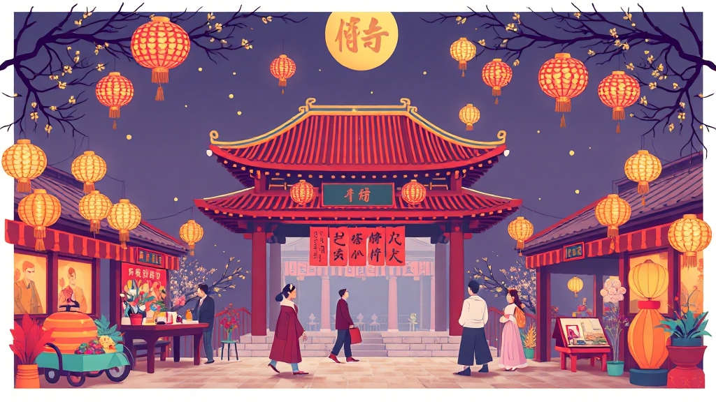 인기 추석 선물 세트 종류 (illustration 스타일)