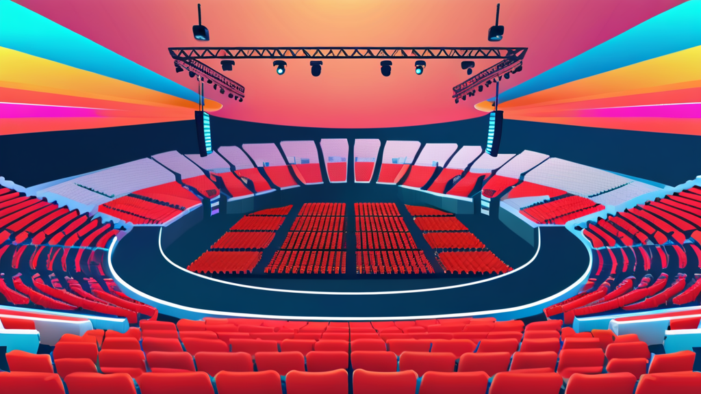 좌석 정보, 가격 및 할인 혜택 (illustration 스타일)