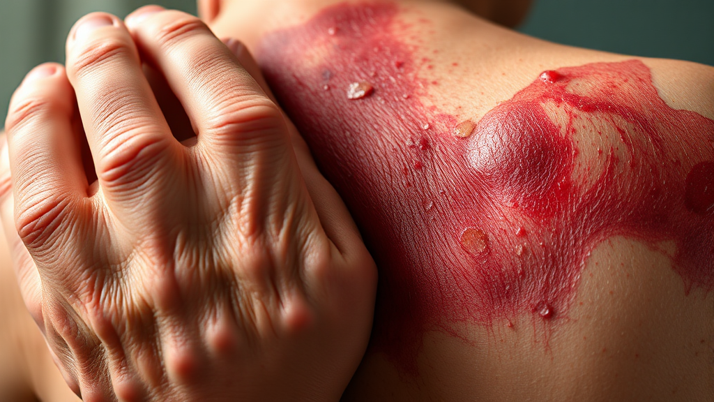 초기 증상 7가지 (realistic 스타일)